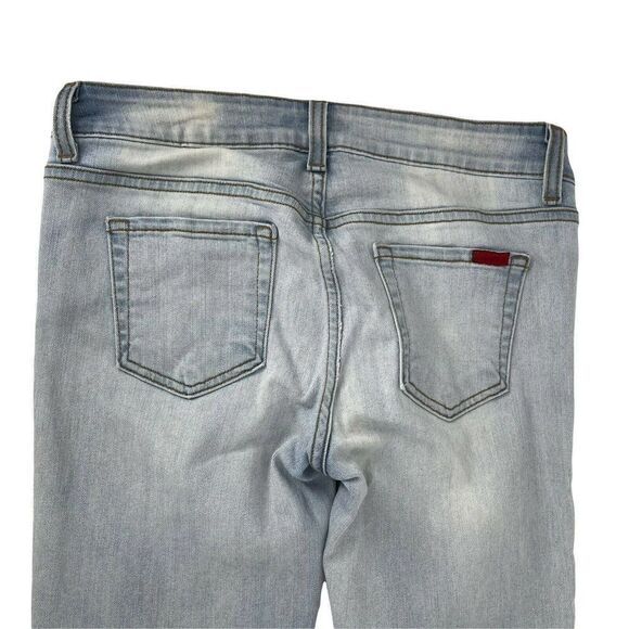 GJG Jeans Light Wash Skinny Stretch Fit Blue Juniors Size 9 Casual Pants Denim - Picture 4 of 5